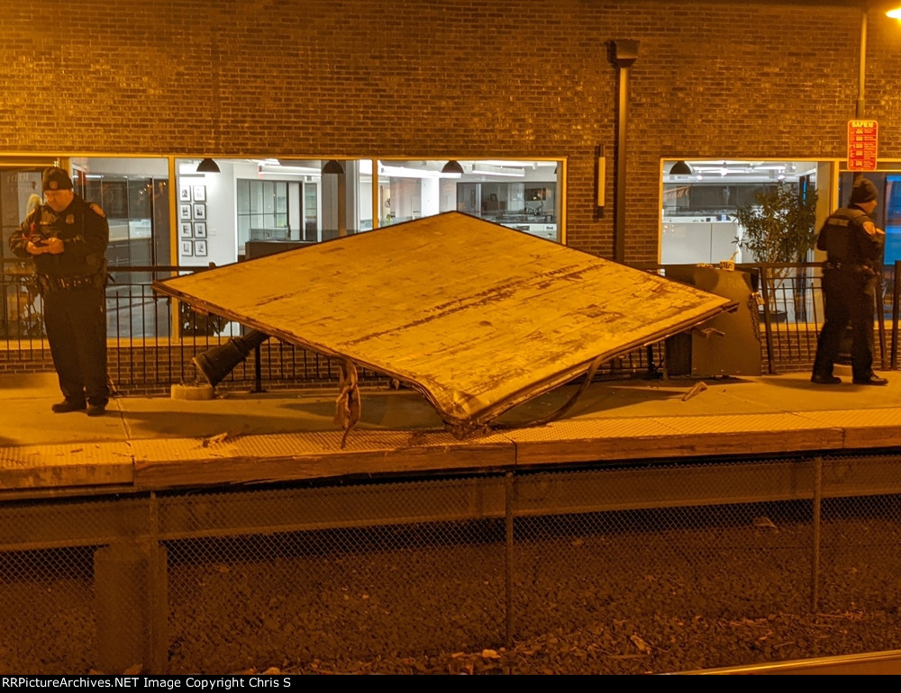 Box car mishap on NJT